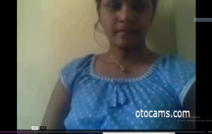 Indian woman masturbating on webcam