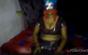 hot horny fat indian bhabhi aunty seducing young boy on webcam