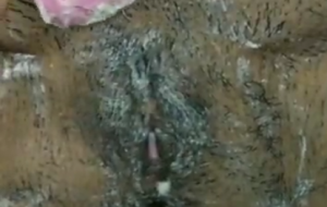 Sexy punjabi bhabhi trimming hairy pussy