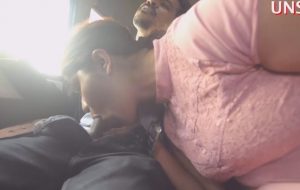 Desi Bhabhi Sex In Car Giving Deep Throat Blowjob
