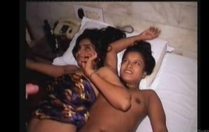 Amateur Indian Teens Threesome Party