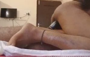 Indian girlfriend sex with owner fucking Desi Indian girlfriend sex with owner in homemade fucking